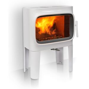 Jotul F 305 R LL dlouhé nohy, bílý smalt krbová litinová kamna - VÝPRODEJ