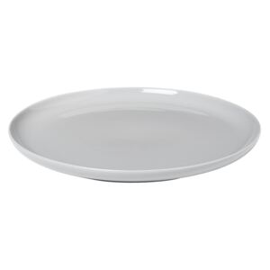 BLOMUS mělký talíř porcelánový světle šedý RO