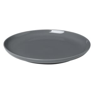 BLOMUS servírovací talíř porcelánový tmavě šedý RO