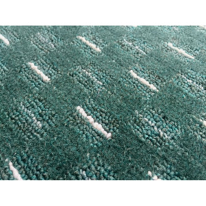 Vopi koberce Metrážový koberec Valencia zelená - Rozměr na míru bez obšití
