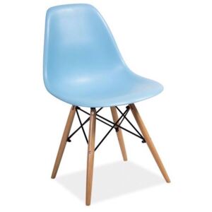 Jídelní židle Enzo - modrá
