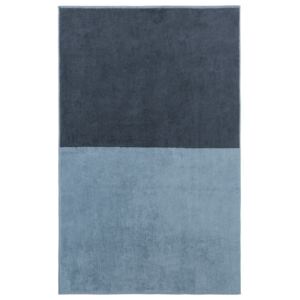 MIOMARE® Froté osuška, 100 x 150 cm (světle modrá/tmavě modrá)