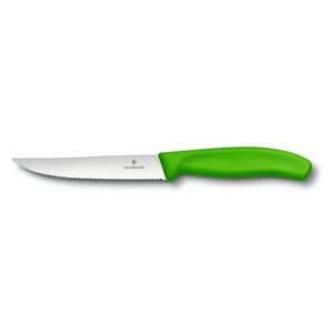 VICTORINOX Swiss Classic Gourmet steakový nůž 12cm zelený