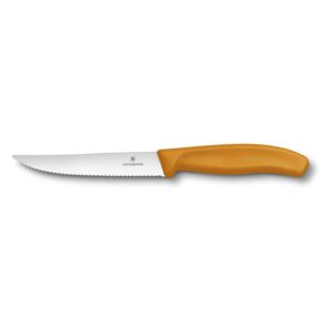 VICTORINOX Swiss Classic Gourmet steakový nůž 12cm oranžový