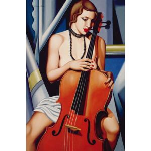 Obraz, Reprodukce - Woman with Cello, Abel, Catherine