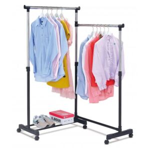 Stojan na šaty ABD-1215 BK plast / kov Autronic