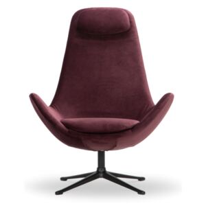 Ghost, Čalounění Coparo 1464 SLate Grey, Podnož černá, Typ Křeslo THECA