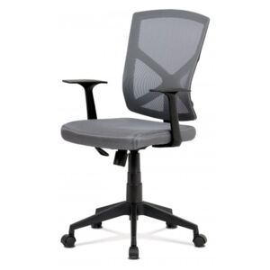 Autronic Kancelářská židle, šedá MESH KA-H102 GREY