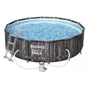 Bestway Bazén Steel Pro Max Wood 3,66 x 1 m - 5614X