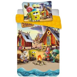 Jerry fabrics Disney povlečení do postýlky Sponge Bob baby 100x135 + 40x60 cm