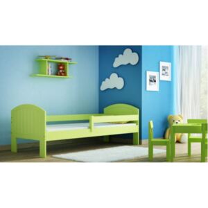 Dětská postel Aleš zelená 180x80 cm +matrace