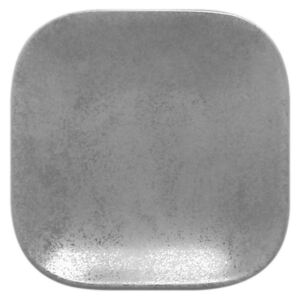 Shale talíř dezertní čtvercový 11 cm - šedá