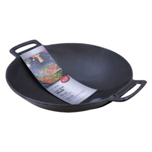 TableCraft litinová wok pánev 6,5 l