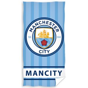 Fotbalová osuška Manchester City Stripes