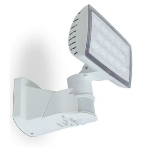 LUTEC 7629501331 PERI SECURITY nástěnné LED svítidlo 16W 5000lm IP54 bílá securitylight se senzorem