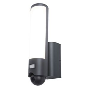 LUTEC 5267102118 ELARA nástěnné LED svítidlo 18W 3000lm IP44 tmavá šedá securitylight