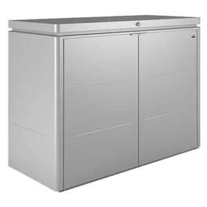 Víceúčelový úložný box HighBoard 160 x 70 x 118 (stříbrná metalíza)
