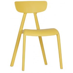 Hoorns Žlutá dětská židle Winfrey