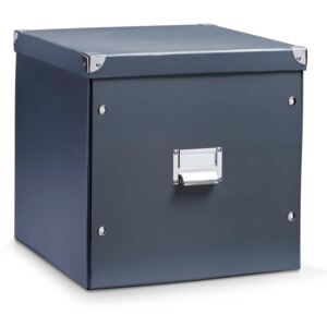 Zeller úložný box skládací černý 17635