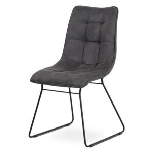 Jídelní židle DCH-414 GREY3 šedá / matná černá Autronic