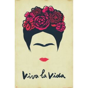 Plakát, Obraz - Frida Kahlo - Viva La Vida, (61 x 91,5 cm)