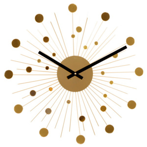 Nástěnné hodiny GLAMOUR průměr 50 cm Mybesthome