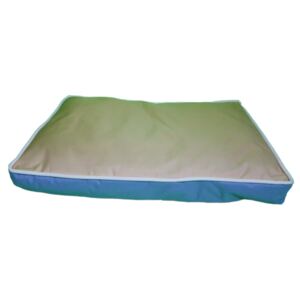Voděodolná béžovošedá matrace pro psy - 75x50 cm (Voděodolná matrace pro psy je vhodná pro raubíře, kteří si s čistotou příliš hlavu nedělají. Je prostorná, zaručuje pohodlí, a přitom se velmi lehce čistí.)