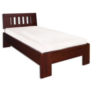Dřevěná postel 80x200 cm s možností výběru moření typ KL183 KN095