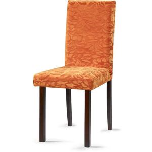 Komashop Potah na židli ZUZANA ORNAMENT Barva: Oranžová