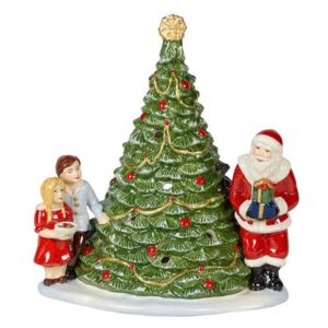 Villeroy & Boch Christmas Toys Svícen, Santa u stromečku, 23 cm