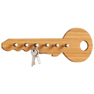 Organizér na drobnosti, atraktivní tvar klíče, 6 háčků, 35x13x4 cm, ZELLER