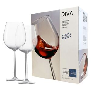 Dárková sada 2 křišťálových sklenic na červené víno, 460ml DIVA, SCHOTT ZWIESEL