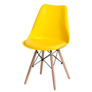 Design2 Židle NORDEN DSW PP žlutá 1610