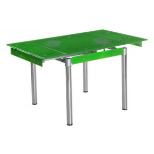 Jídelní stůl GD-082 rozkládací zelený