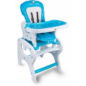 Jídelní židlička 3v1 - modrá