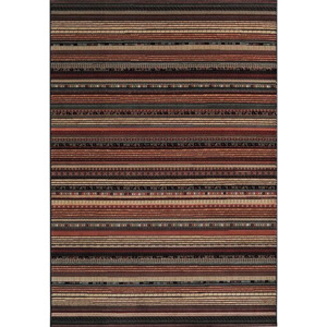 Vopi Moderní kusový koberec Zheva 65402/090, černý Osta 80 x 160
