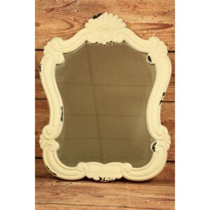 Zrcadlo s motivem - máslový (39x59 cm) velikost 120