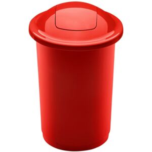 Aldo Odpadkový koš na tříděný odpad Top Bin 50 l, červená