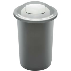 Aldo Odpadkový koš na tříděný odpad Top Bin 50 l, stříbrná