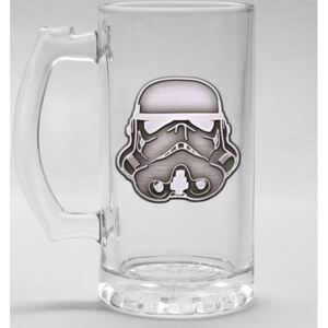 Sklenice korbel Star Wars|Hvězdné Války: Stormtrooper Helmet (objem 500 ml)