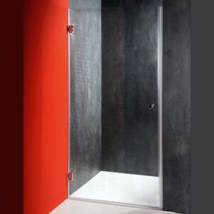 Aqualine FONTE sprchové dveře ATYP, rozměr 420-797mm, výška1850mm, čiré sklo