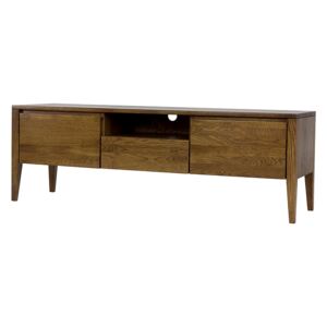 Televizní stolek dřevěný masiv dub - Drewmax RV302