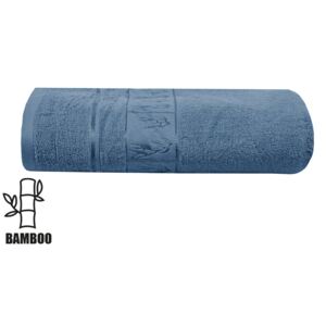 Bambusový ručník KORFU tmavě modrý