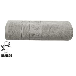 Bambusový ručník KORFU světle šedý