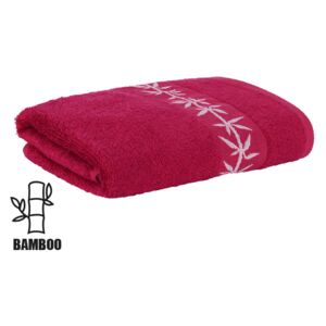 Bambusový ručník BAMBOO vínový