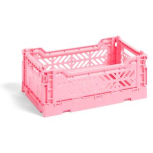 HAY Úložný box Crate S, light pink