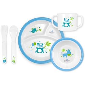 Jídelní set Bayby BFS 6501 melamin modrý