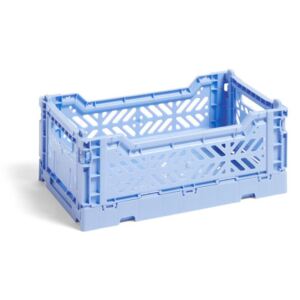 HAY Úložný box Crate S, light blue