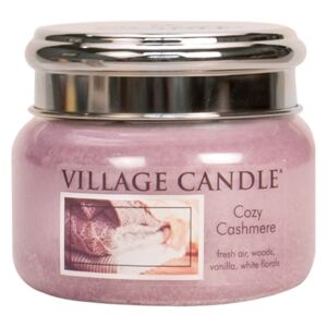 Village Candle Vonná svíčka ve skle, Kašmírové pohlazení - Cozy Cashmere, 11oz