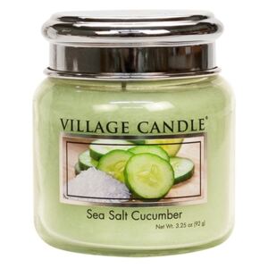 Village Candle Vonná svíčka ve skle, Mořská Svěžest - Sea Salt Cucumber, 3,75oz